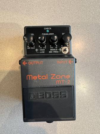 Keeley Modified MT-2 Boss Metal Zone 1
