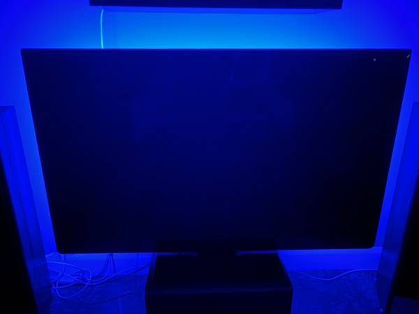 Panasonic 60" Plasma TV (TC-P60ST30) + LED Ambient Light Strip 1
