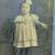 ANTIQUE HAND PAINTED PHOTOGRAPH OF A YOUNG GIRL WITH BEAUTIFUL DRESS 4 thumbnail