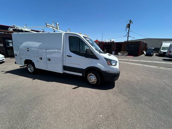 **2022 Ford Transit 350 HD CUTAWAY KNAPHEIDE SERVICE BODY BOX TRUCK/ - $33,80063612906331905122