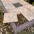 Patio table - rectangular- brown tile top 5 thumbnail