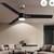 56 Inch Black Ceiling Fan with Light 1 thumbnail
