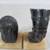 Egyptian King Tut & Queen Nefertiti Vtg Bronze Busts On Marble Base 2 thumbnail