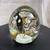 Vintage Art Glass Paperweight Colorful Trumpet Flowers 1955 GORGEOUS possibly ha 3 thumbnail