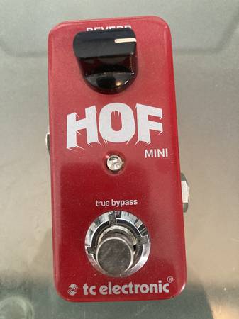 TC Electronics Hall of Fame Mini Reverb 1