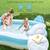 New EVAJOY Inflatable Swimming Pool Family Size Above Ground 4 Seats B 7 thumbnail
