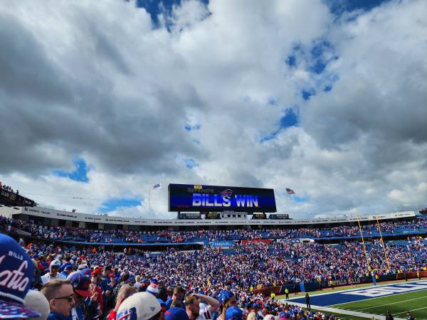 Bengals vs Bills Lower Bowl Seats 1