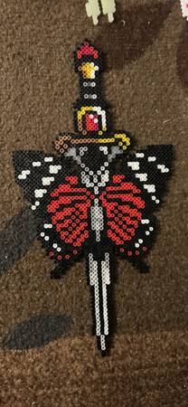 Perler bead wall art 1