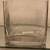Handblown Clear Cube Glass Vase/Candle Holder 2 thumbnail