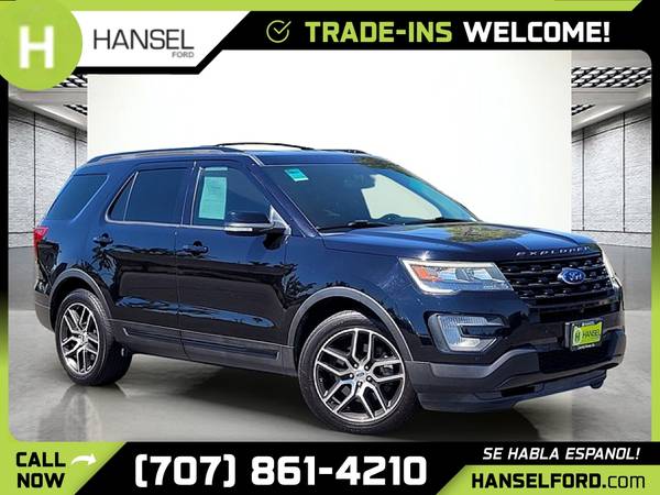 2016 Ford Explorer Sport FOR ONLY $298/mo! - $343 (Call for Price)63617821255553121