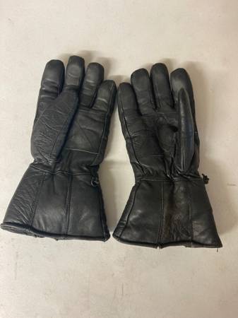 Cushioned Leather Motorcycle Riding gloves 1
