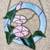 12" Genuine Stained Glass Piece Handcrafted by Artist 6 thumbnail