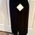 NWT Black Women's 4 HALOGEN Designer Brand Skirt, Side Zipper, Lined 4 thumbnail