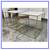 Marble + Gold Finish Side Tables, Pair 3 thumbnail
