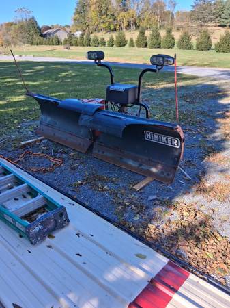 9' hiniker vee plow 1