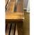 Petite Wood accent side end table, plant stand 3 thumbnail