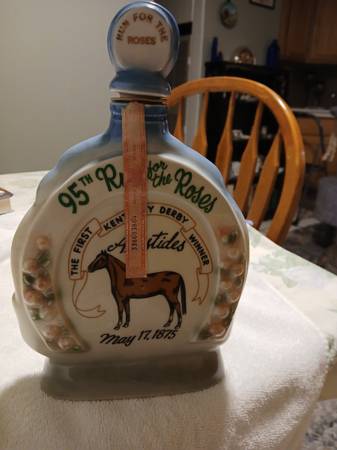 Jim Beam whiskey decanter 1