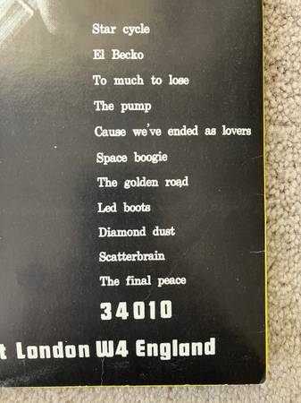 Jeff Beck - Greek to me - double vinyl ex. condition