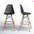 Set of 2 Jordan and Bar Kitchen Counter / Bar chairs 7 thumbnail