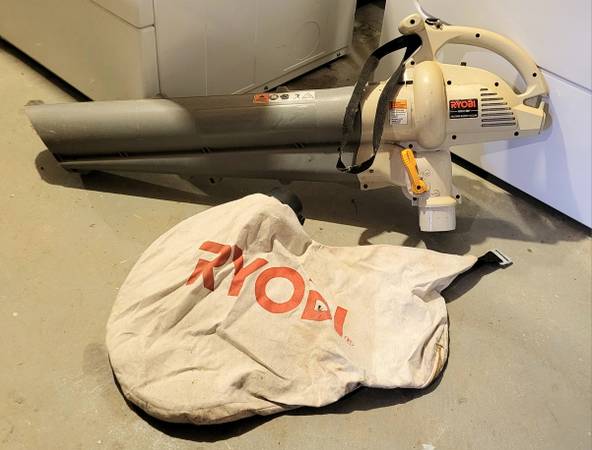 Ryobi RESV1300 Electric Mulchinator Blower / Vacuum * Leaf Mulcher 1