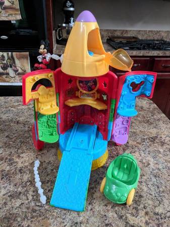 Mickey Mouse Blast Off Rocket Ship 1