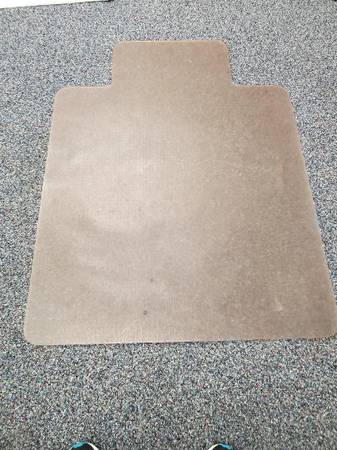 Desk mat for carpet 1