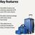 NEW Amazon Basics 3-Piece Luggage Set, Including Carry-on Luggage 3 thumbnail