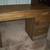 SOLID "RANCH OAK A. BRANDT CO." RUSTIC 4-DRAWER WOOD DESK 3 thumbnail