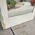 77" antique solid WOOD DOOR with full length mirror 7 thumbnail