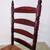 Antique Early American Ladder-Back Chair w/Woven Rush-Style Seat 2 thumbnail