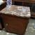side table with marble top 2 thumbnail