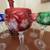 Colorful Crystal Decanter & Wine Glass Set 2 thumbnail