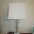 Lamp, contemporary, glass 1 thumbnail