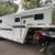 2003 Exiss 3 horse goose neck trailer with tack room 2 thumbnail