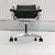 Herman Miller Eames Aluminum Group Swivel Chair Office Desk Side Black/Available 13 thumbnail