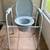 Folding Steel Commode Toilet Set 1 thumbnail