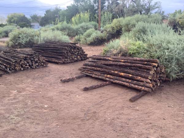 8ft. & 6ft Latilla Pine Posts $3/each 1