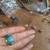 Authentic handmade Blue Rock turquoise Ring 4 thumbnail