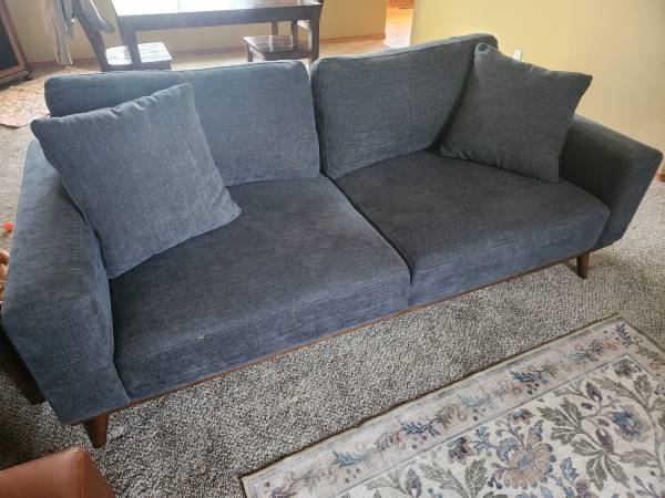 Cool Blue Couch! 1