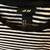 New, H&M Lady's Black and White Stripped Top, Size Med 2 thumbnail