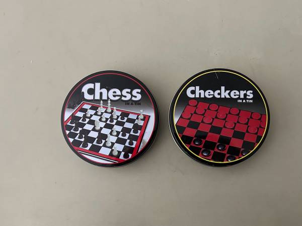 Checkers and Chess Travel Set 1