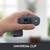 Logitech C270 HD Webcam, 1280x720 Resolution 1.0 Megapixel, Black, NEW 5 thumbnail