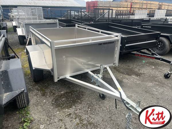 2024 Trailerman Trailers, Inc. 4X6 All Aluminum Utility W/ Tailg 1