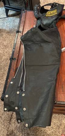 Jamin Leather motorcycle chaps 1
