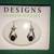 Black Bead Earrings - New In Box 1 thumbnail