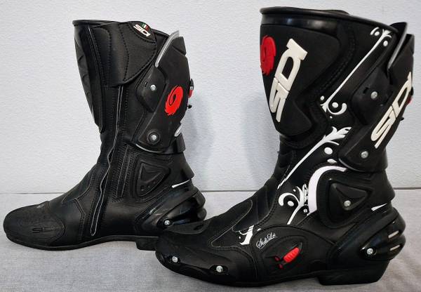 Women's Motorcycle Boots, Sidi Vertigo Lei, Size 9.5 / EU 42 1