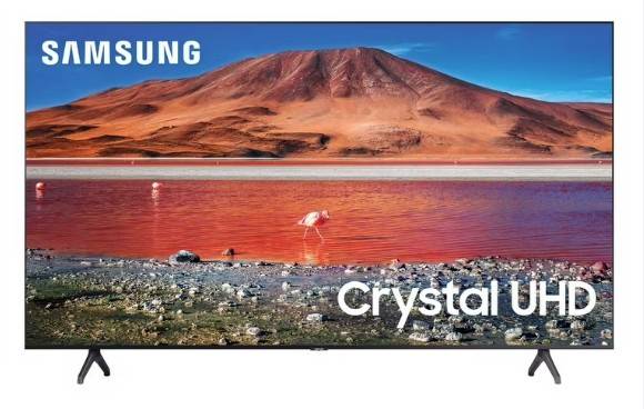 SAMSUNG 65"" Class 4K Crystal UHD LED Smart TV with HDR UN65TU7000 1