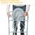 Steel Folding Deep Seat Bedside Comode Chair 7 thumbnail