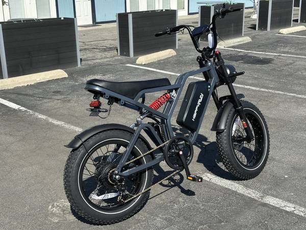 HappyRun G60 Pro 1000 W, bicicleta eléctrica nueva y ensamblada - $1.299 (Fallbrook)63471142680961122