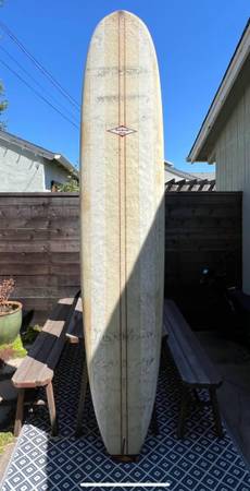 9'6 Hap Jacobs Longboard - sporting goods - by owner - sale